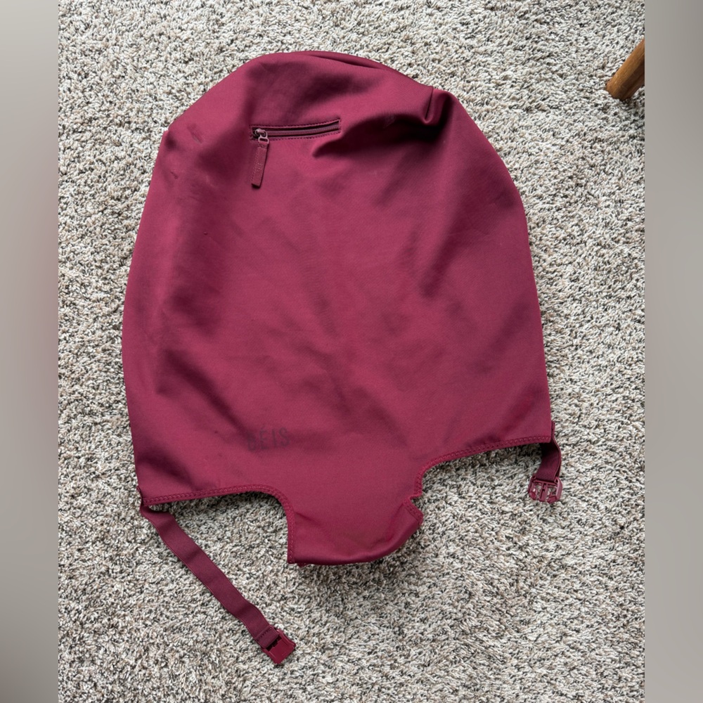 BÉIS Burgundy Carry-On Luggage Cover